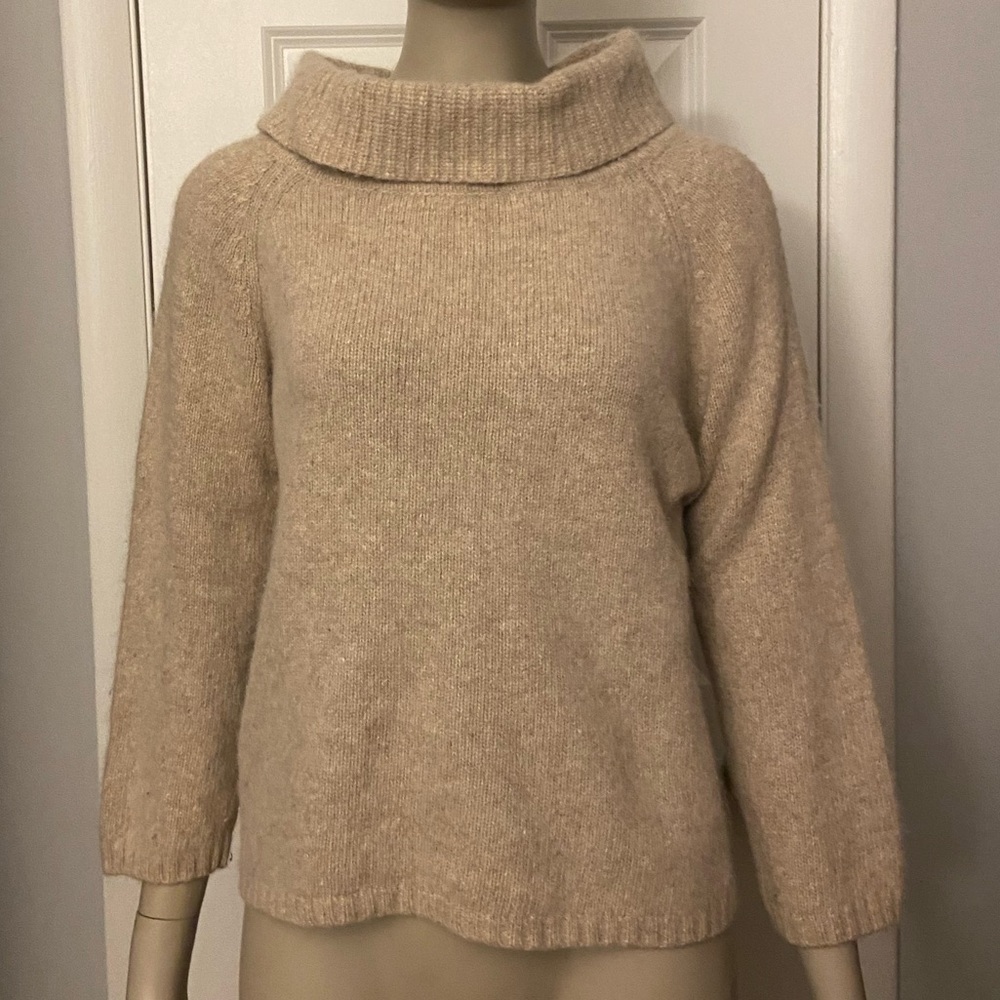 Soft Wool Turtleneck Sweater